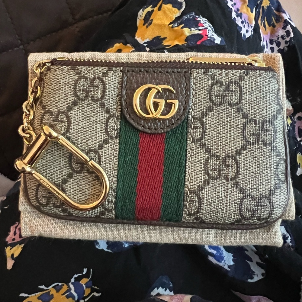 New Gucci OPHIDIA KEY CASE